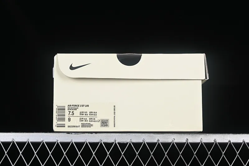 All categories Nk Air Force 1 Air Force series Nk Air Force 1 Mid Air Force mid-top Nk Air Force 1'07 Mid black pearlescent small hook Air Force One mid-top casual sneakers SG2356-807